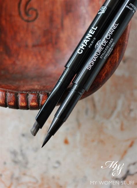 chanel eyeliner pencil|signature de chanel eyeliner pen.